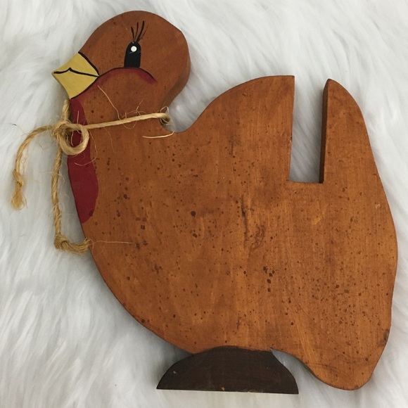Handcrafted Wood Turkey - Picture 7 of 8